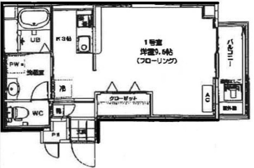 間取図 TKタワー