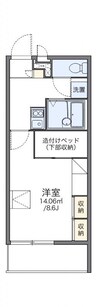 高松琴平電気鉄道<ことでん志度線>/松島二丁目駅 徒歩5分 1階 築18年 1Kの間取り