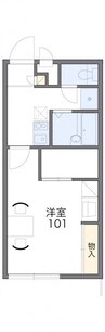 予讃線・内子線/高松駅 バス:11分:停歩5分 2階 築21年 1Kの間取り