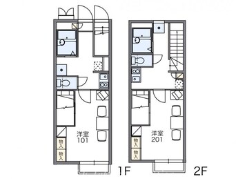 間取図 レオパレスグリーンヒル