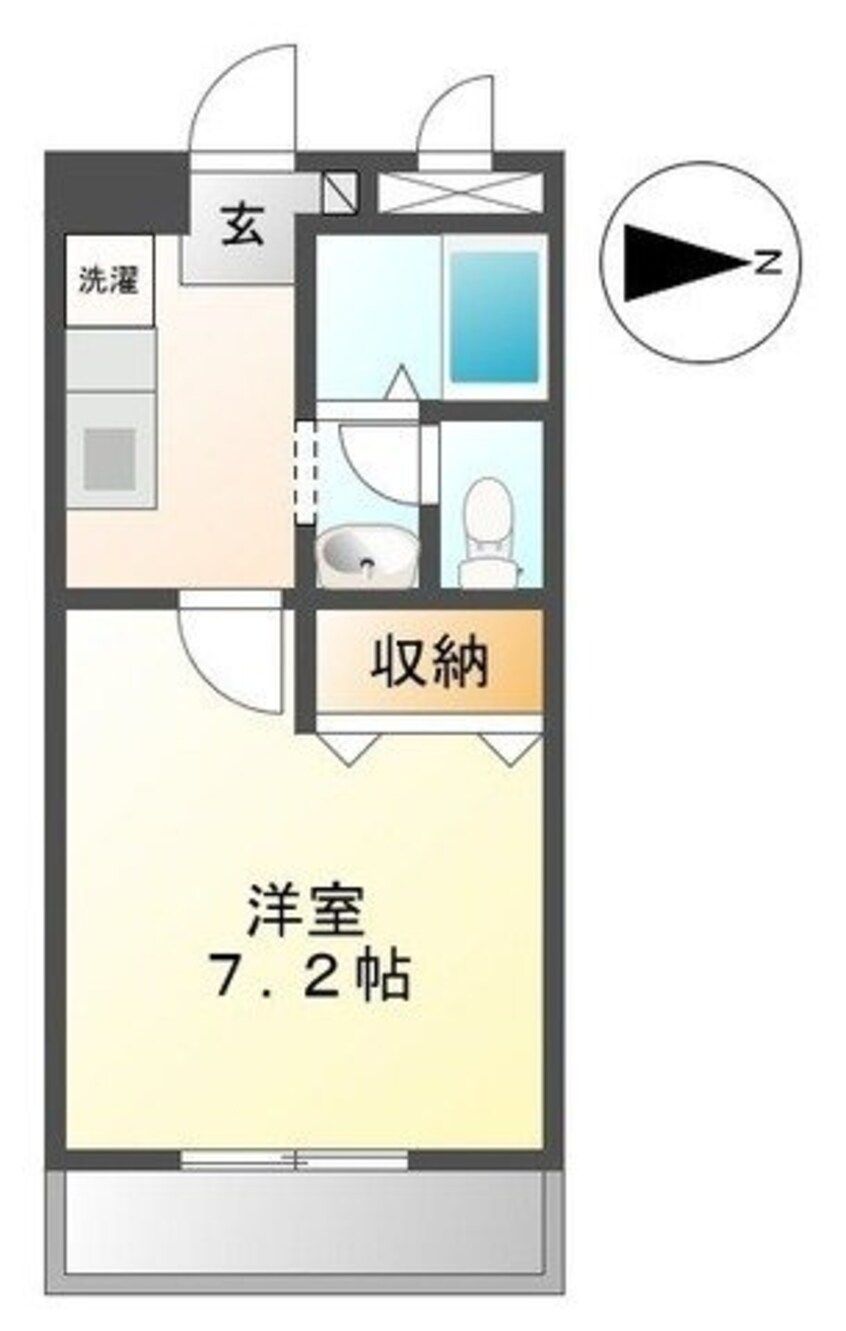 間取図 クレインコート