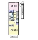 メリオル　カザ　Ａの間取図