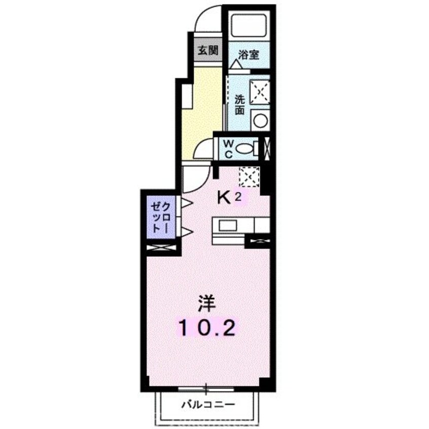 間取図 パレ・コリーヌ