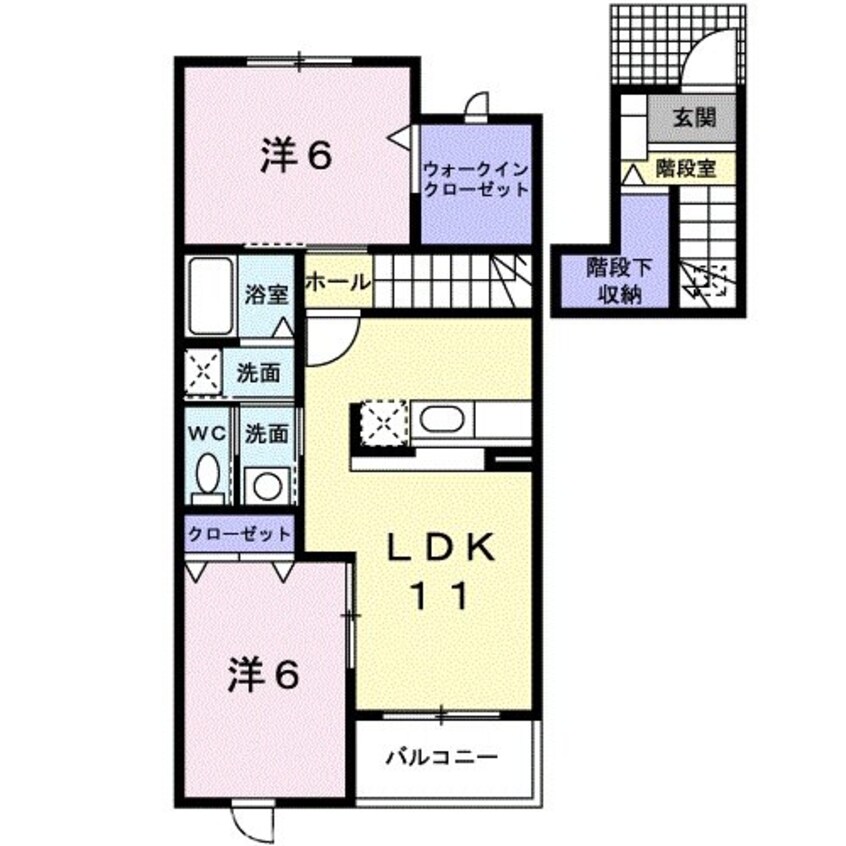 間取図 サンシャイン２１