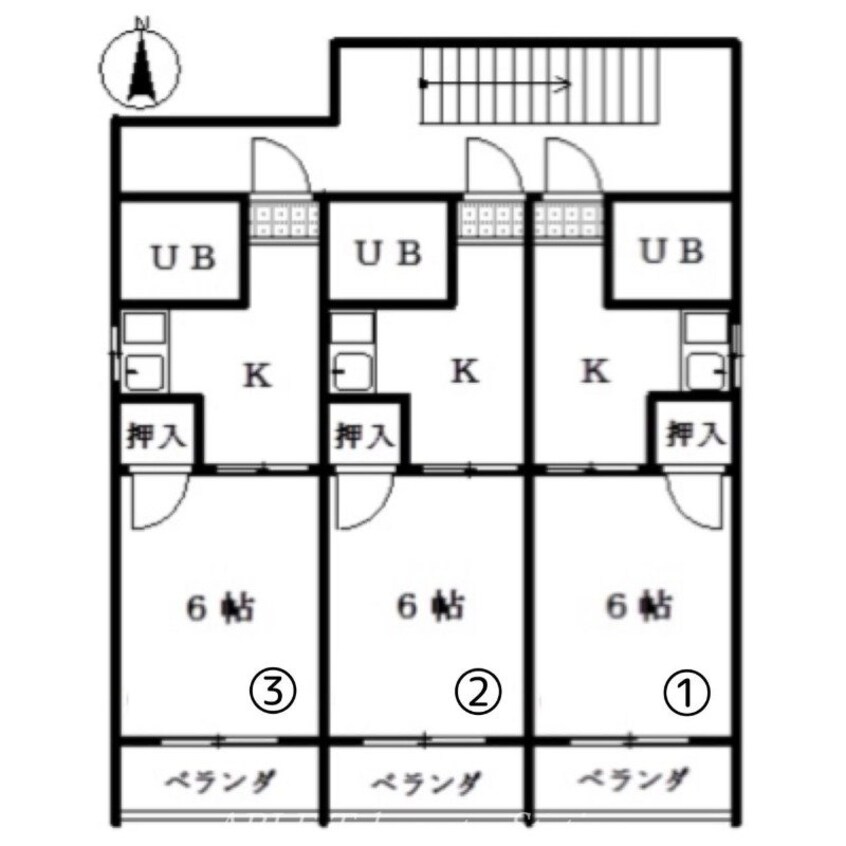 間取図 幸マンション