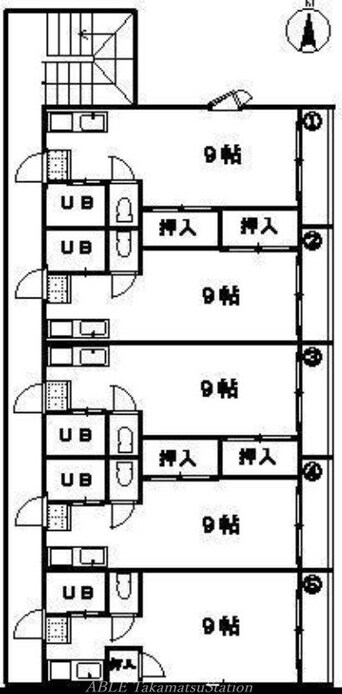 間取図 コート林