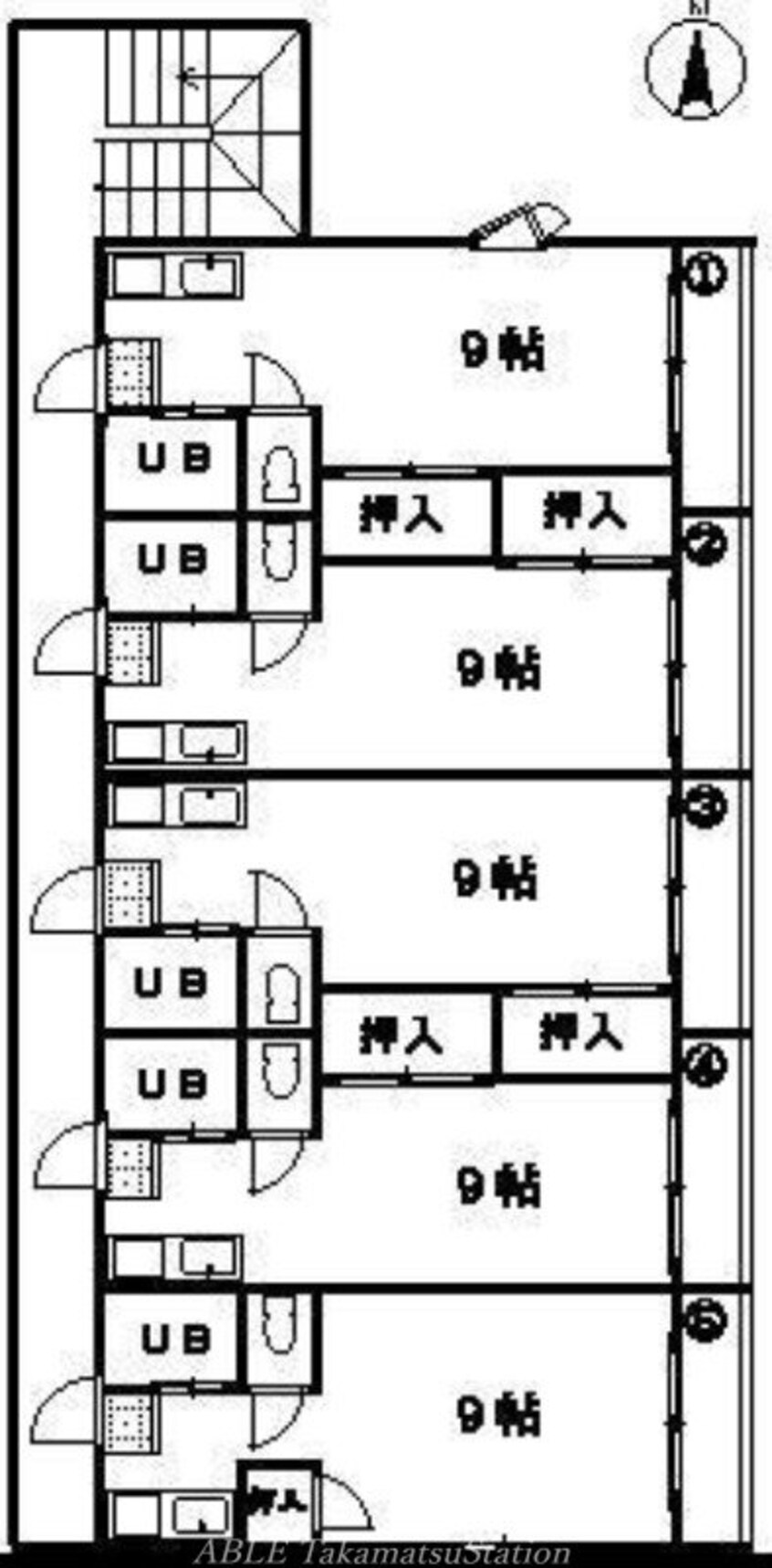 間取図 コート林