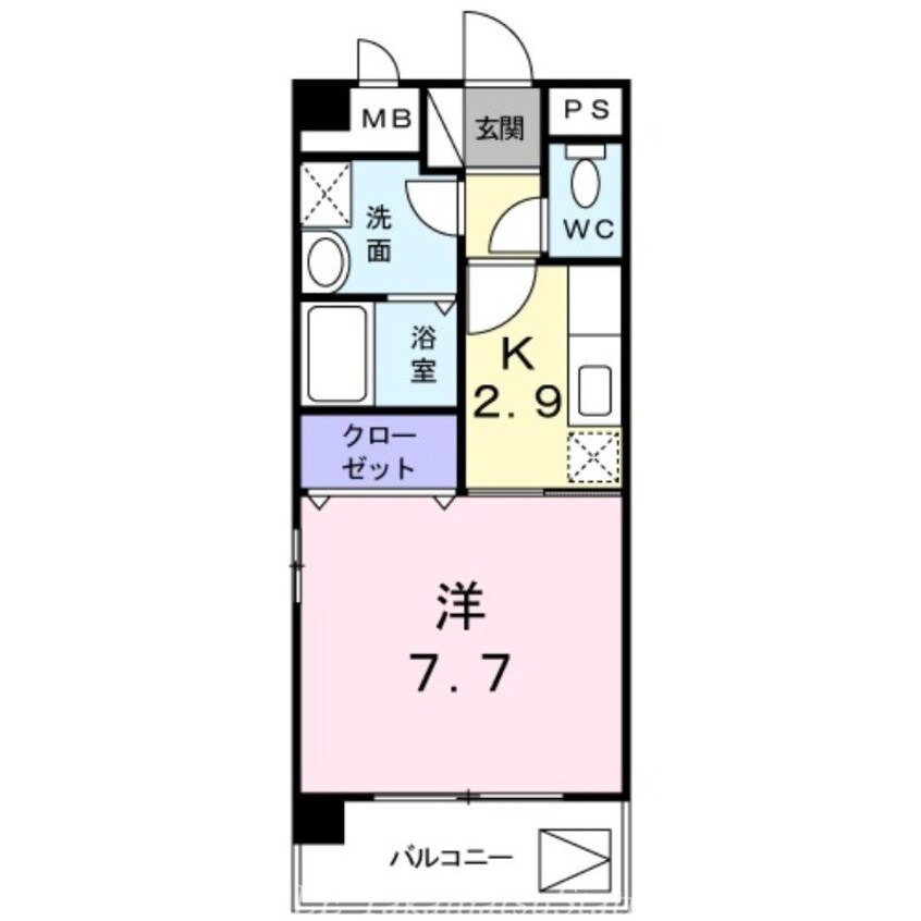 間取図 シャンドゥエピナール