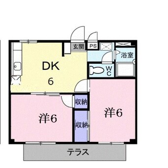 間取図 シティハイツ川地