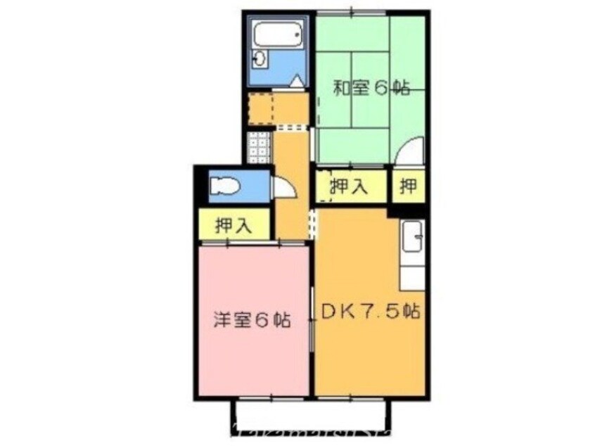 間取図 エーデルワイス