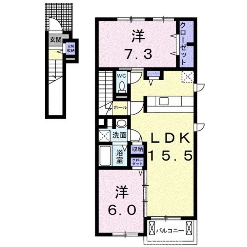 間取図 ボイスＡ