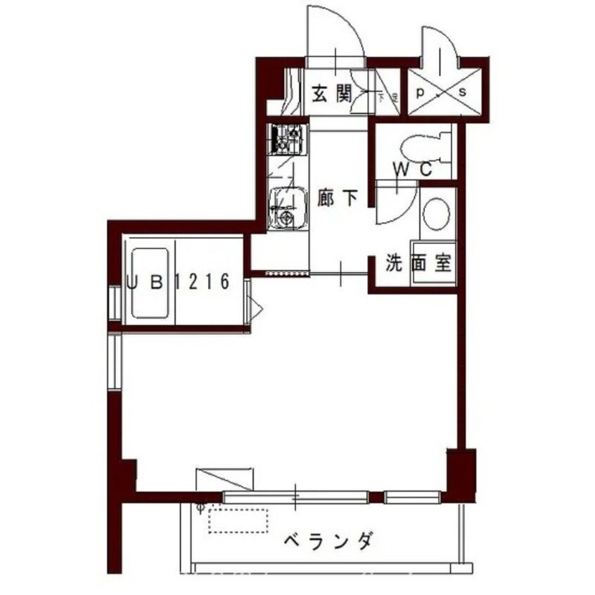 間取図 コリドールノール