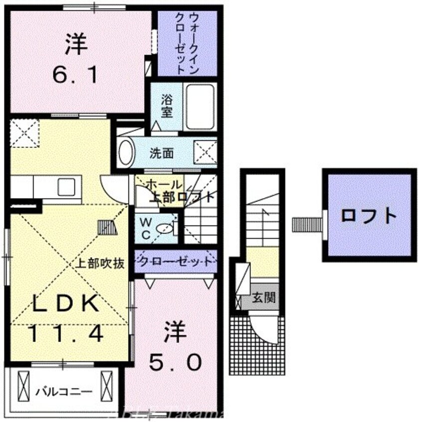 間取図 ミスト・ナタール