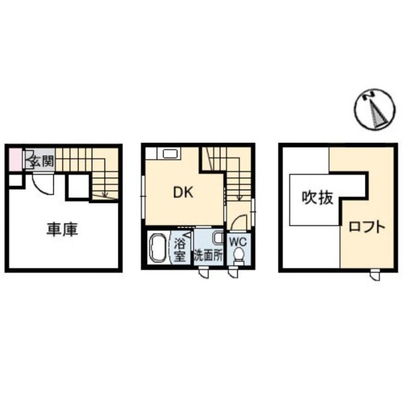 間取図 メゾネＳ・Ｙ