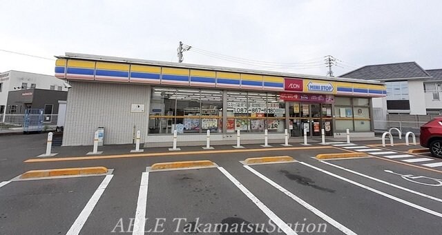 ミニストップ多肥下町店(コンビニ)まで110m オプス多肥　弐