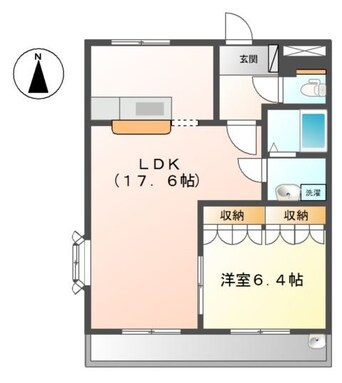 間取図 ステイブル円座Ⅱ