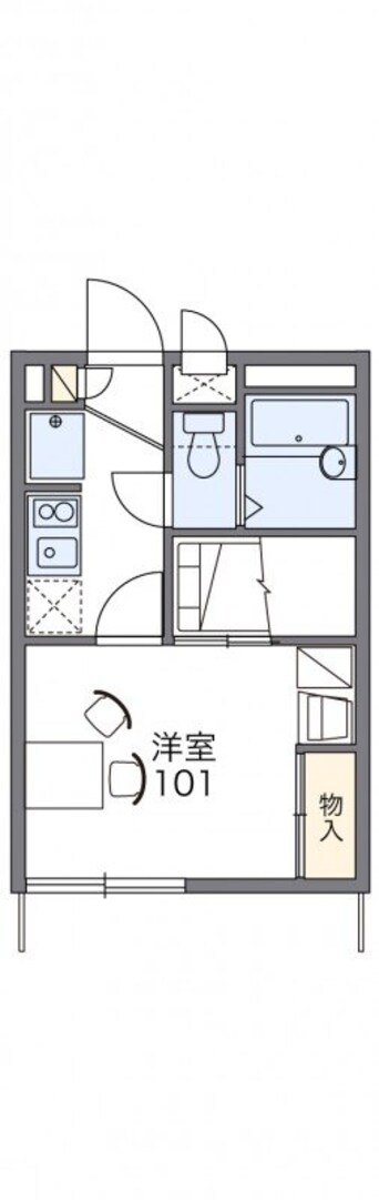 間取図 レオパレスＨ・Ｙ・Ⅲ