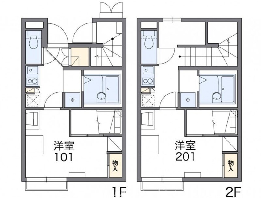 間取図 レオパレスさぬき