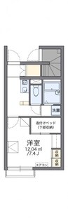 予讃線・内子線/高瀬駅 徒歩8分 1階 築15年 1Kの間取り