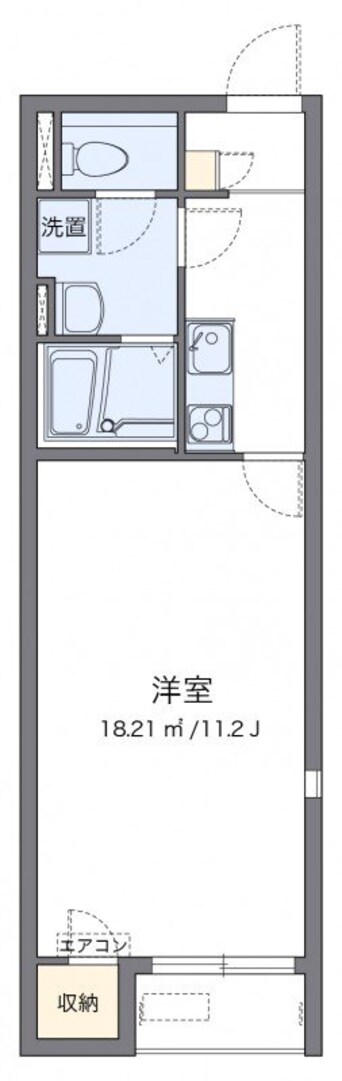 間取図 レオネクストアルファ