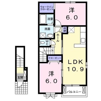 間取図 カーサ・クレスト