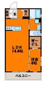 高徳線/昭和町駅 徒歩2分 1階 築9年 1LDKの間取り