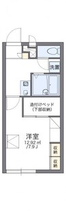 レオパレスＨｉｒｏ 1Kの間取り