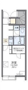 予讃線・内子線/多度津駅 徒歩14分 1階 築14年 1Kの間取り