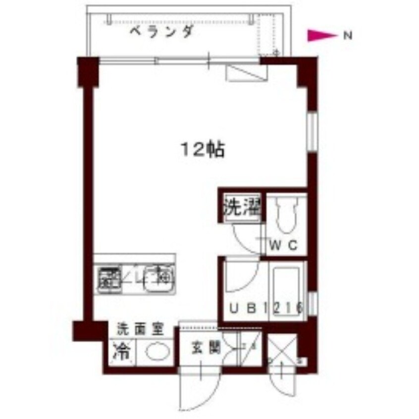 間取図 コリドールノール