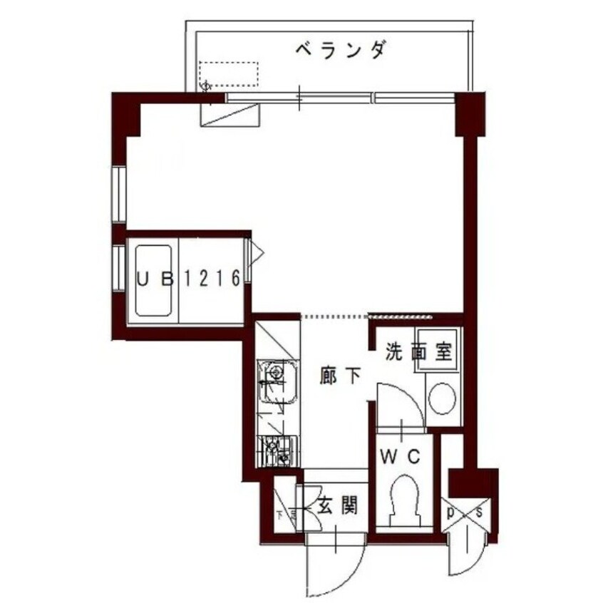 間取図 コリドールノール