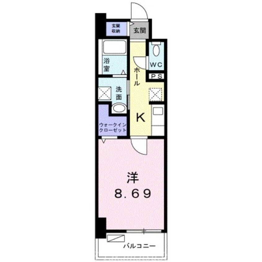 間取図 クラール上福岡