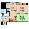 高松琴平電気鉄道<ことでん琴平線>/瓦町駅 徒歩3分 7階 築11年 2DKの間取り