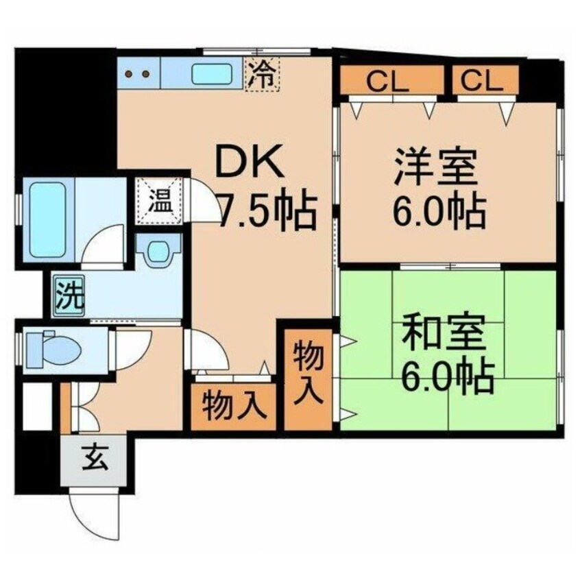 間取図 南海常盤ビル