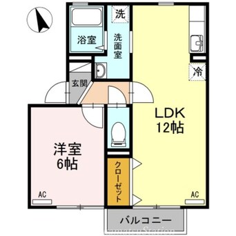 間取図 フラワーハイツ