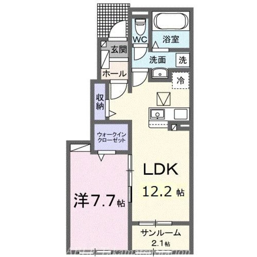 間取図 ウィンクルムＡ