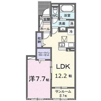 間取図 ウィンクルムＢ