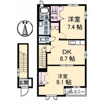 間取図 ココット