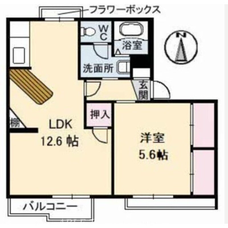 間取り図 タウニィ屋島