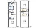 レオパレスアルカディアの間取図