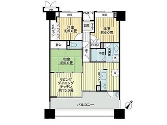 間取図 サーパス高松駅前フレシアサンポート