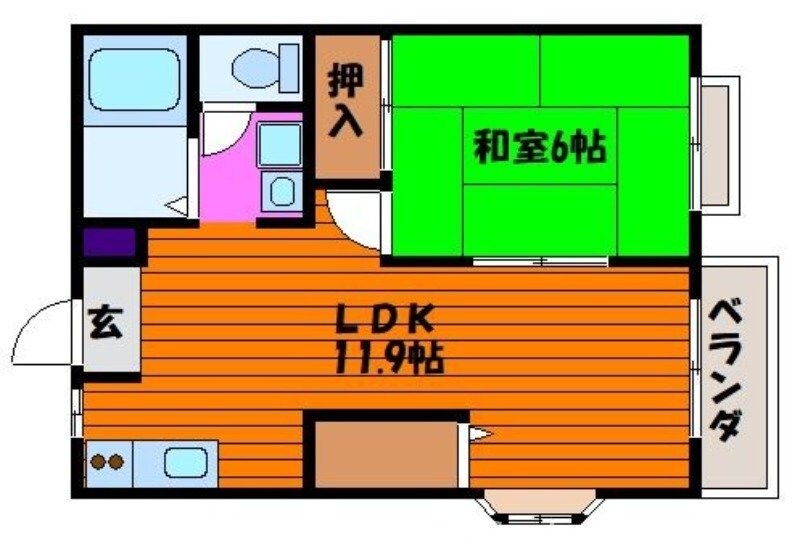 間取り図 るーむ高松