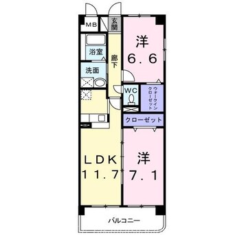 間取図 サン　ビオラ