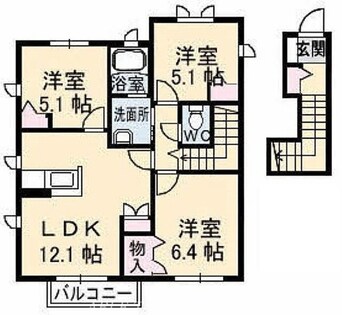 間取図 ブランシェＴＲＫ