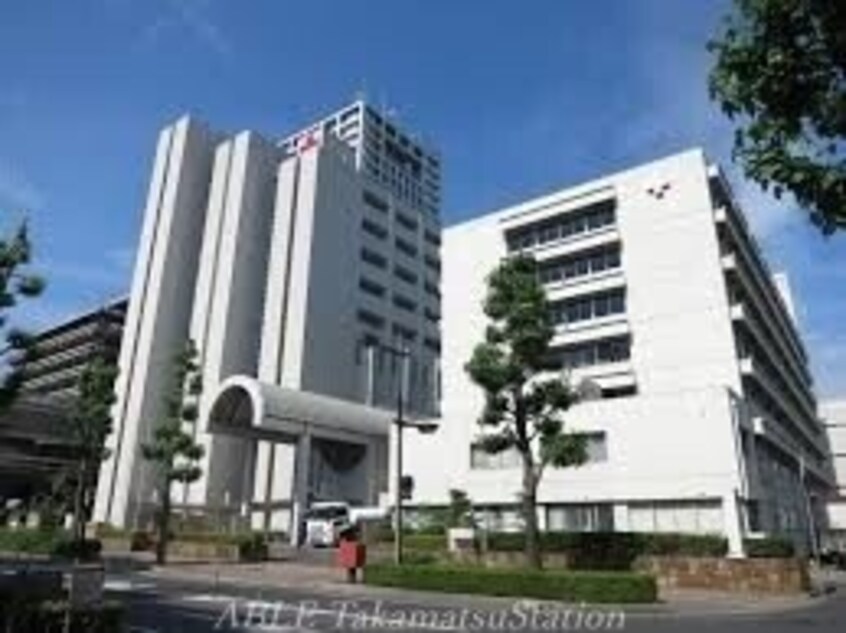 高松赤十字病院(病院)まで600m ジオ高松常磐町 J.CRESTタワー