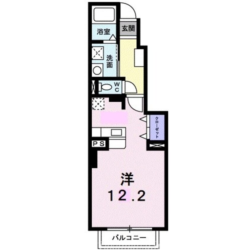 間取図 マーベル　ヘブン