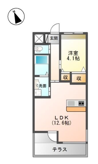 間取図 エスポワール