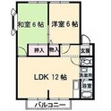 グリーンヒルズ太田　Ｃ棟の間取図