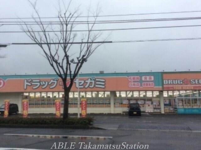 ドラッグセガミ栗林南店(ドラッグストア)まで799m フォブールKMT