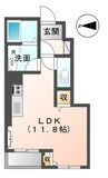 高徳線/屋島駅 徒歩14分 1階 築5年 1Rの間取り