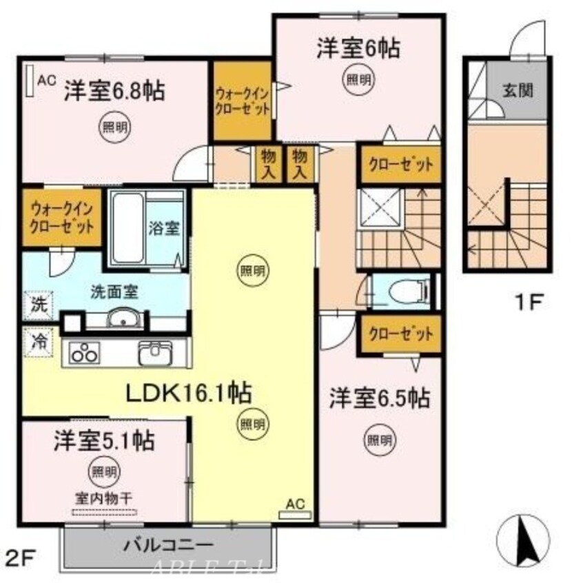 間取図 ポルト太田